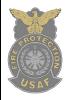9za - AF Fire Chief Metal Badge